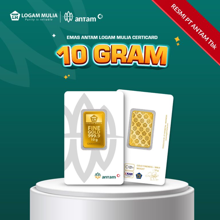 Emas Antam 10 Gram